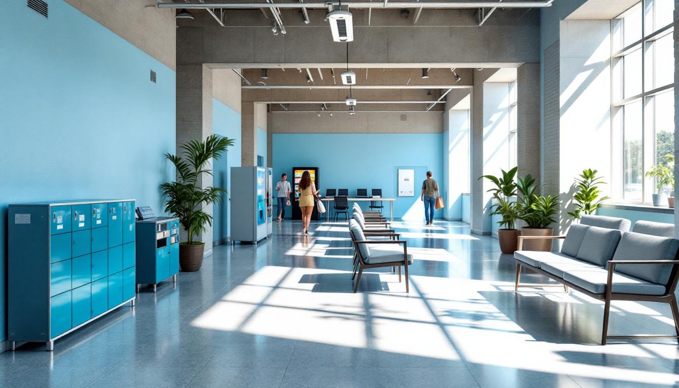 Visitation facilities and waiting area at Butler County Jail