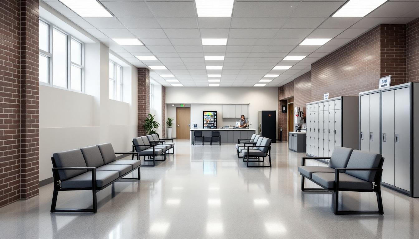 Visitation area at Portage County Juvenile Detention Facility