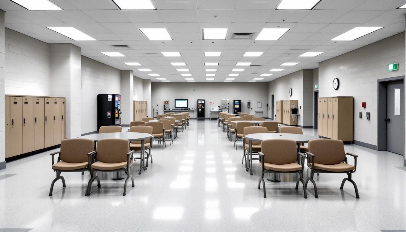 Visitation area at Gallia County Sheriff's Office
