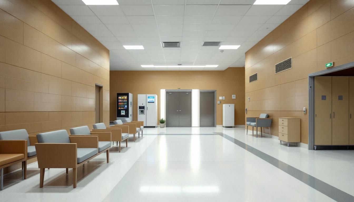 Visitation area at Corrections Center of NW Ohio