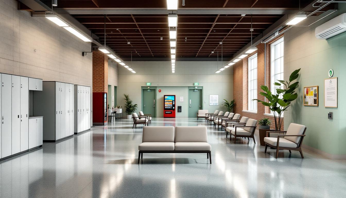 Visitation facilities and waiting area at Franklin County Correction Center I