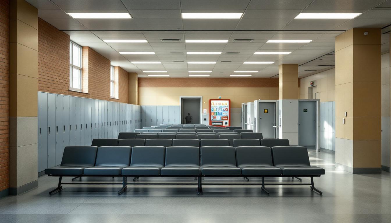Visitation area at Southeastern Correctional Institution