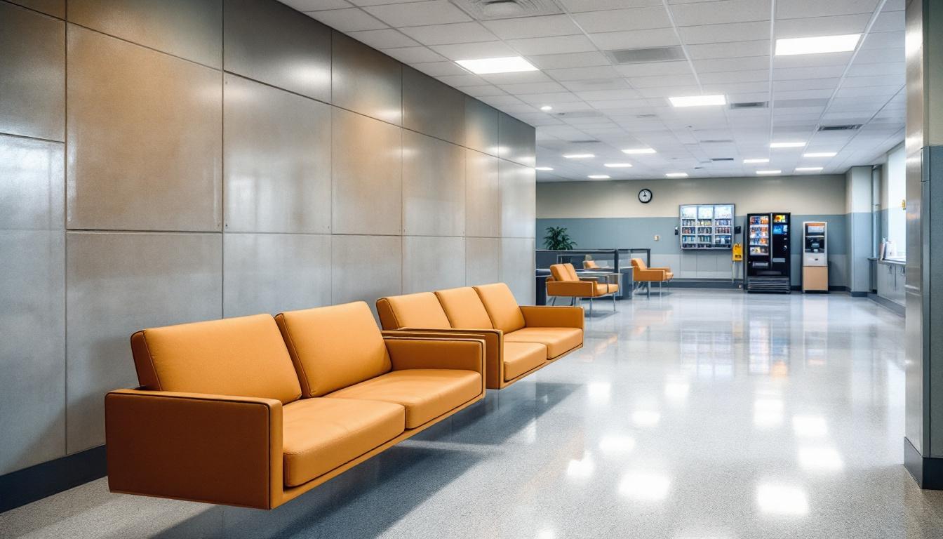 Visitation area at Highland County Jail