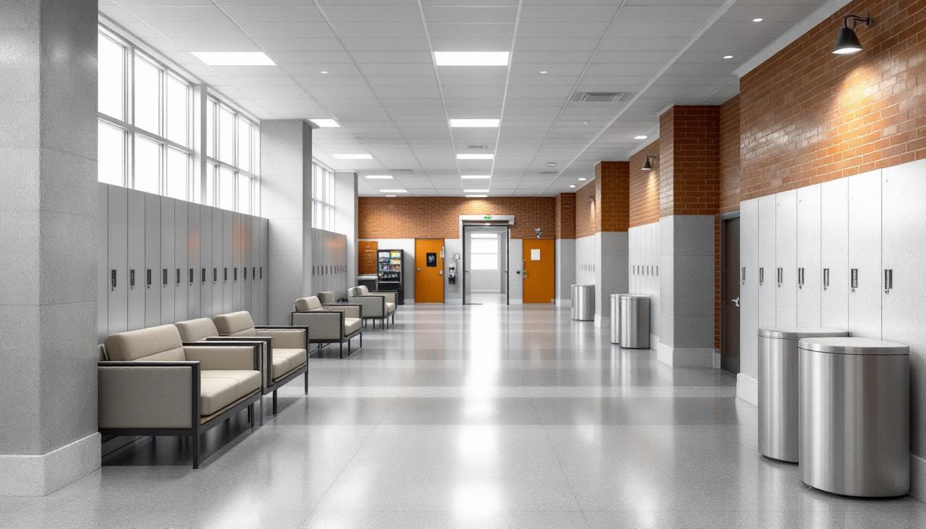 Visitation area at Warren Correctional Institution