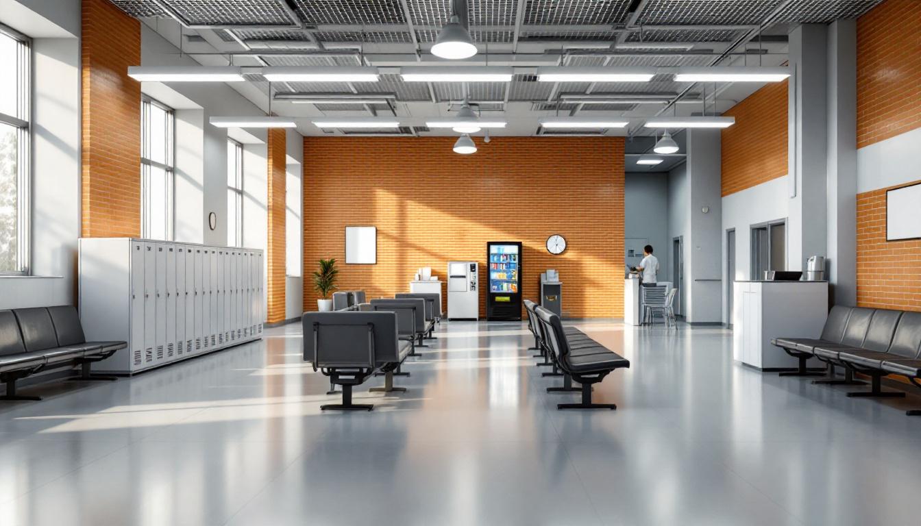 Visitation area at Tri-County Regional Vocational Technical High School