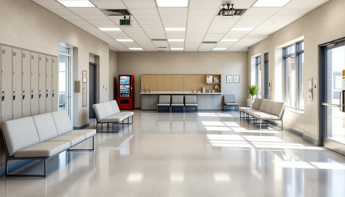 Visitation area at Portage County Juvenile Court