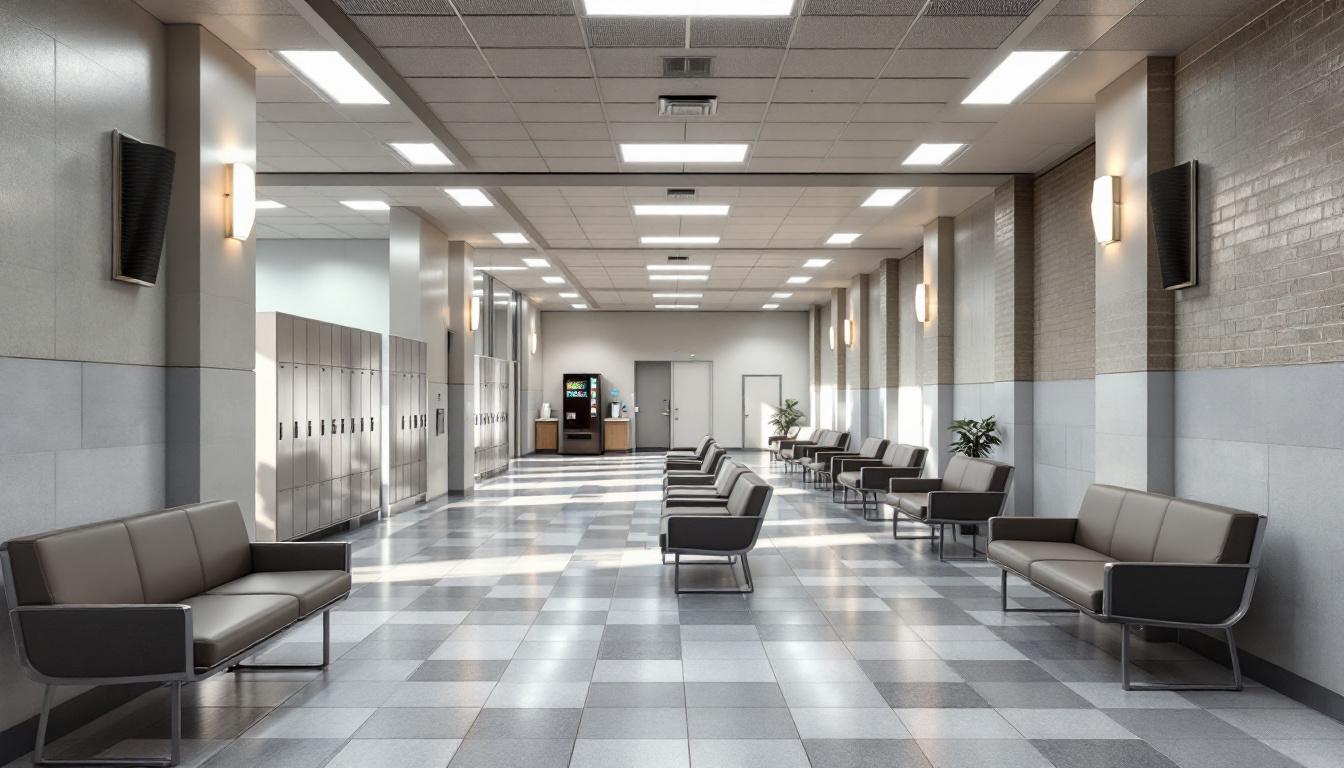 Visitation area at R & M Referral Services