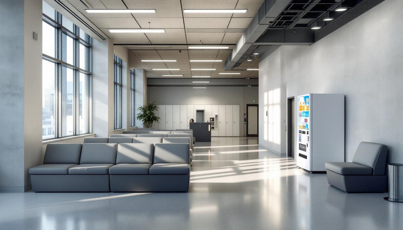 Visitation area at Nevada Southern Detention Center
