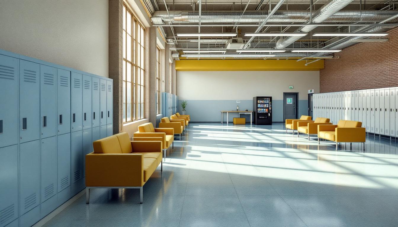 Visitation area at Klamath County Jail