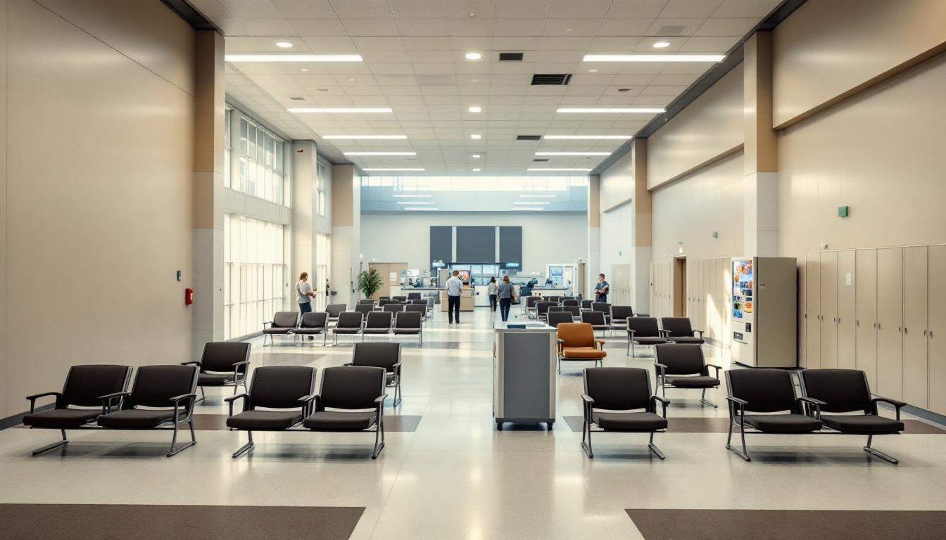 Visitation area at Haralson County Jail