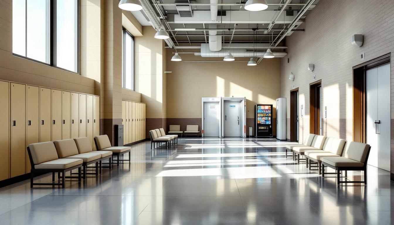 Visitation facilities and waiting area at Terrell County Prison