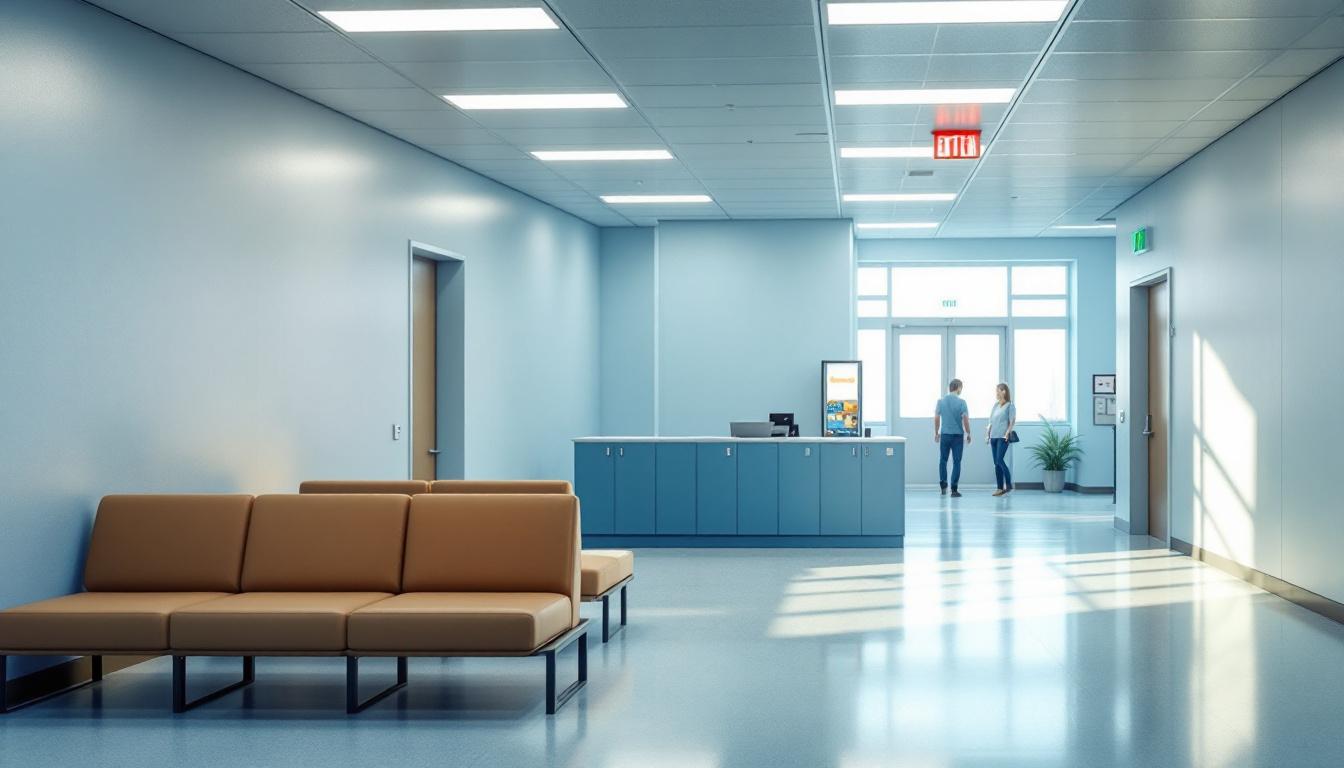 Visitation area at Dade County Jail