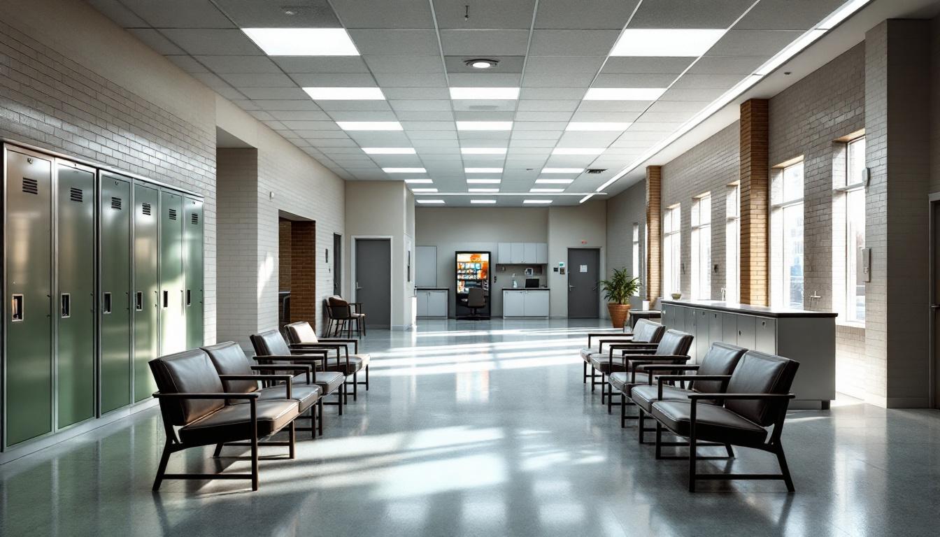 Visitation area at Gwinnett County Sheriff-Civil