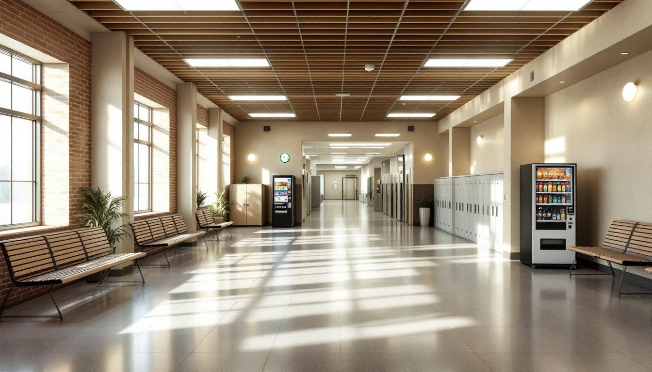 Visitation facilities and waiting area at Bartow County Sheriff's Office