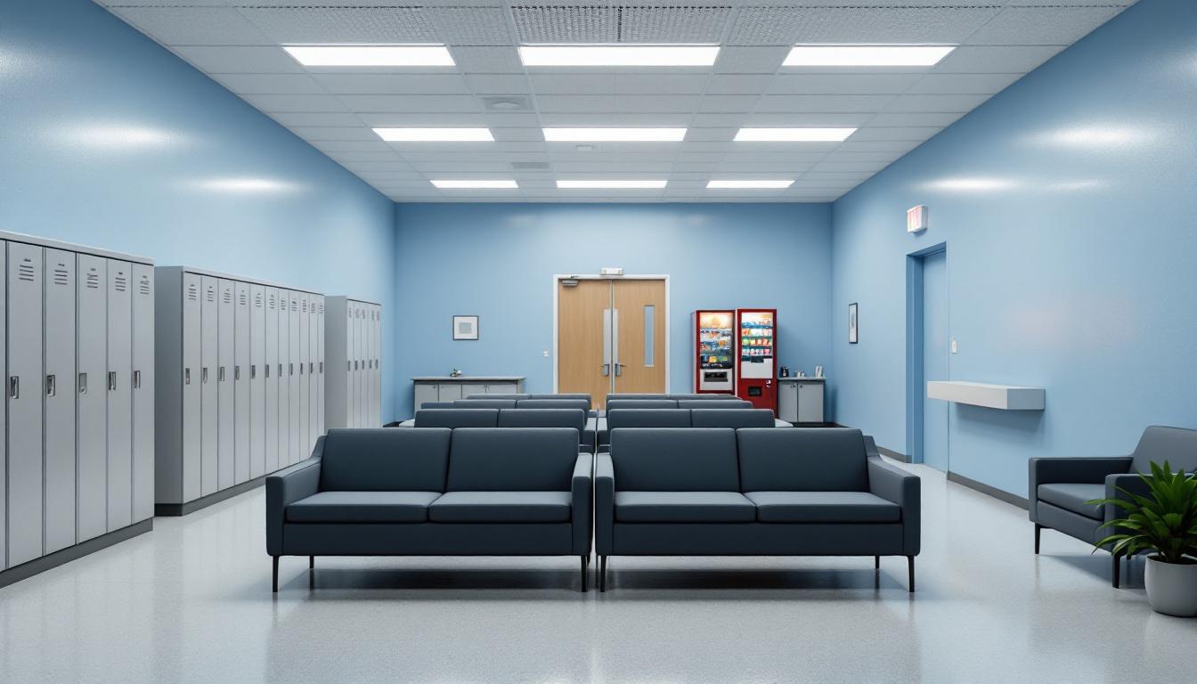 Visitation area at Cherokee County Adult Detention Center