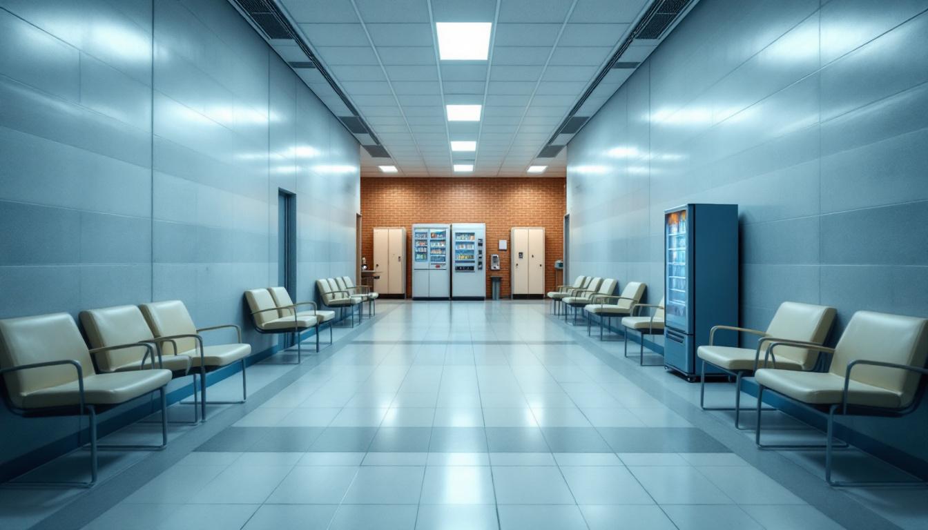 Visitation area at Athens-Clarke County Jail