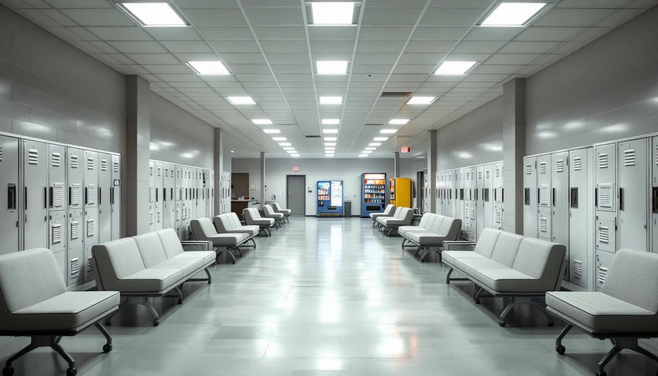 Visitation area at Madison County sheriff