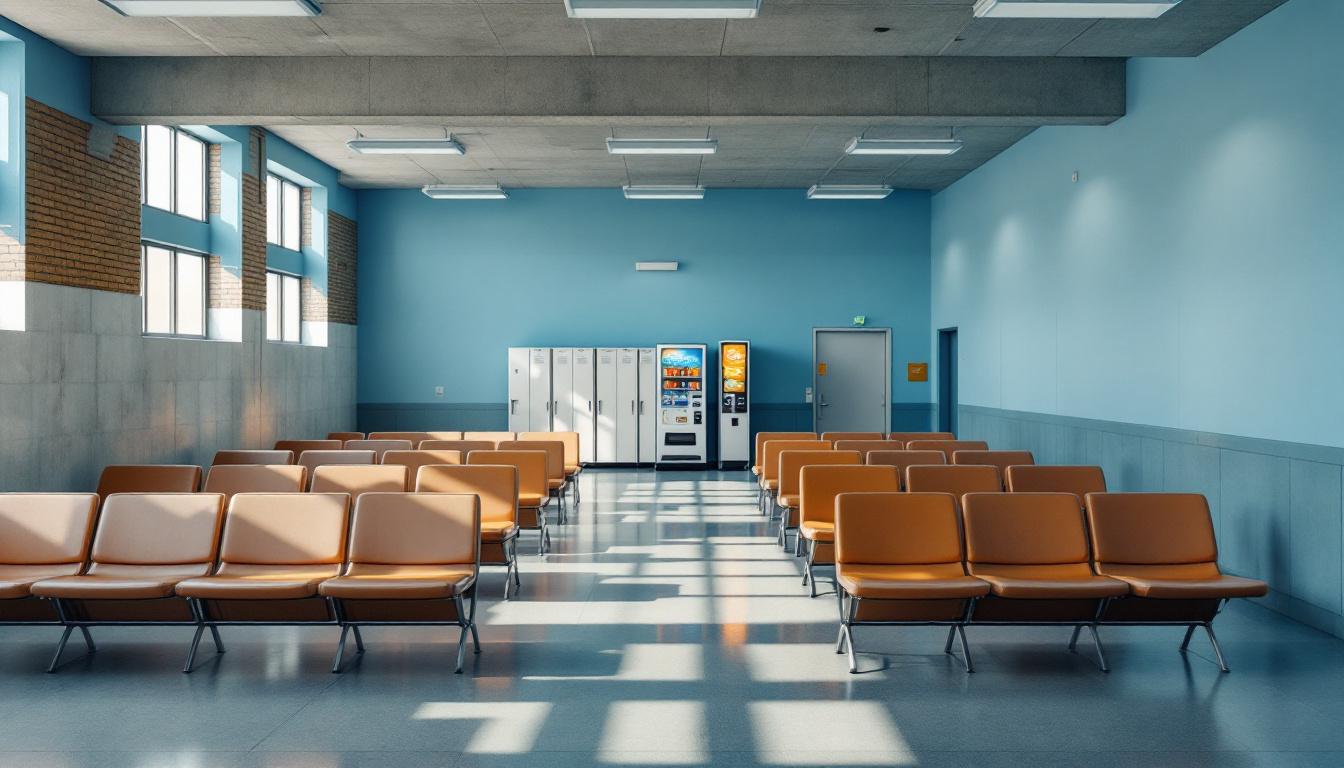 Visitation area at Decatur County Jail