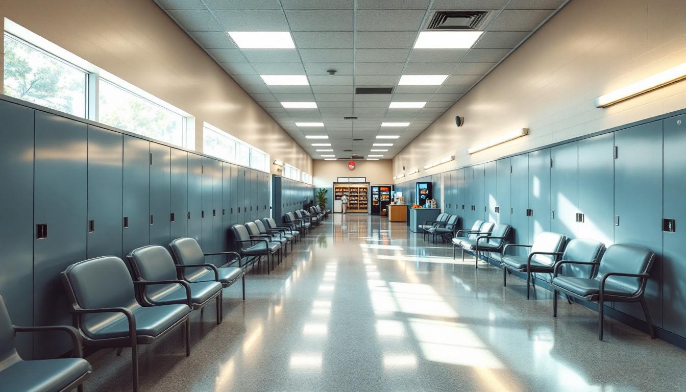 Visitation area at McHenry County College