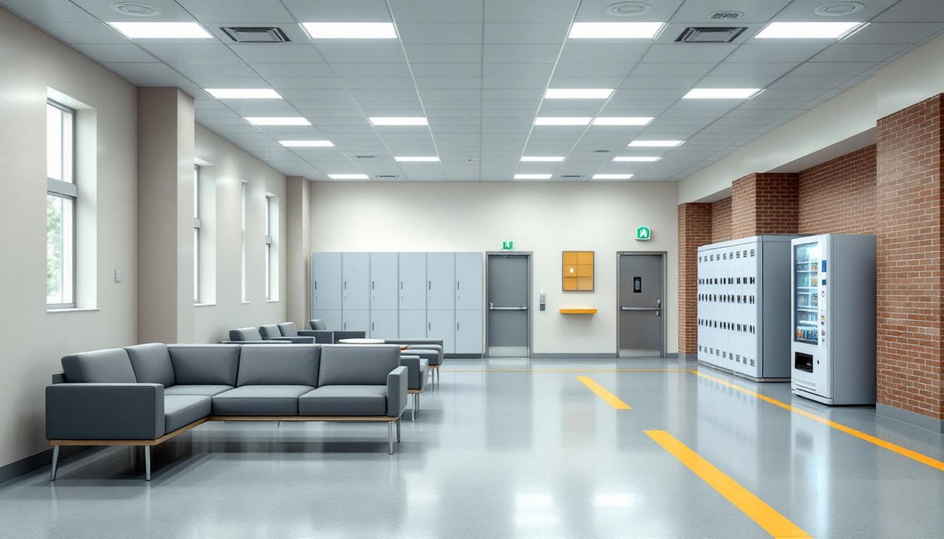Visitation area at Kewanee Life Skills Re-Entry Center