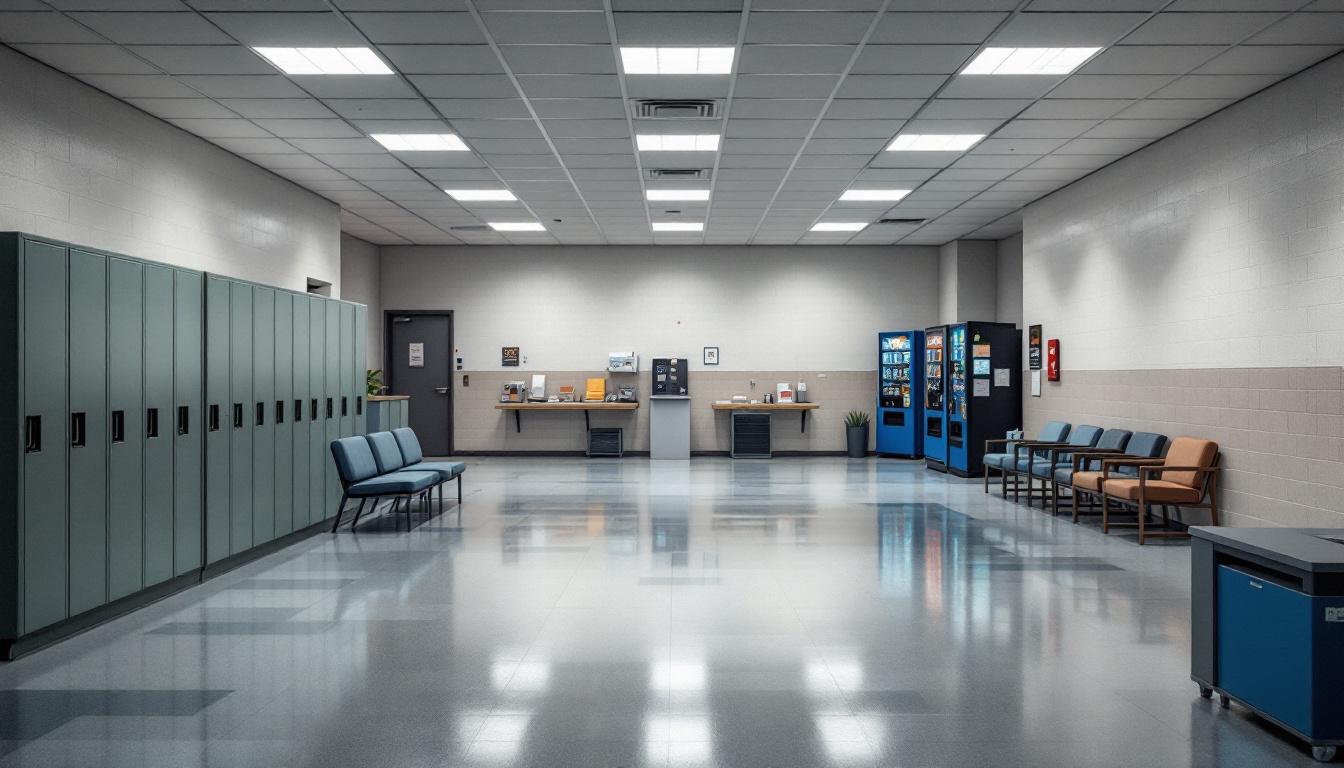 Visitation area at Murphysboro Life Skills Re-Entry Center