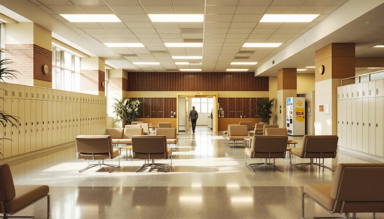 Visitation area at Maury County Jail Corrections