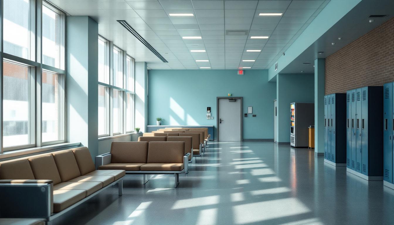 Visitation area at Gibson County Correctional Complex