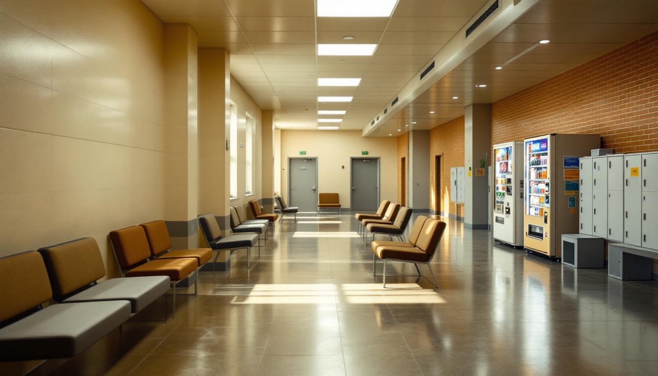 Visitation area at Whiteville Correctional Facility