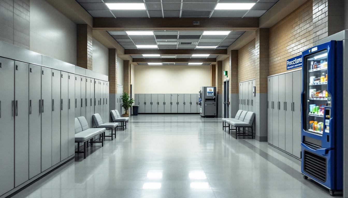 Visitation facilities and waiting area at Carroll County Jail
