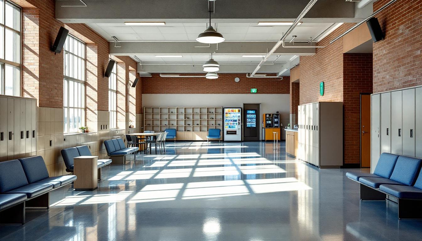 Visitation area at Meigs County Jail