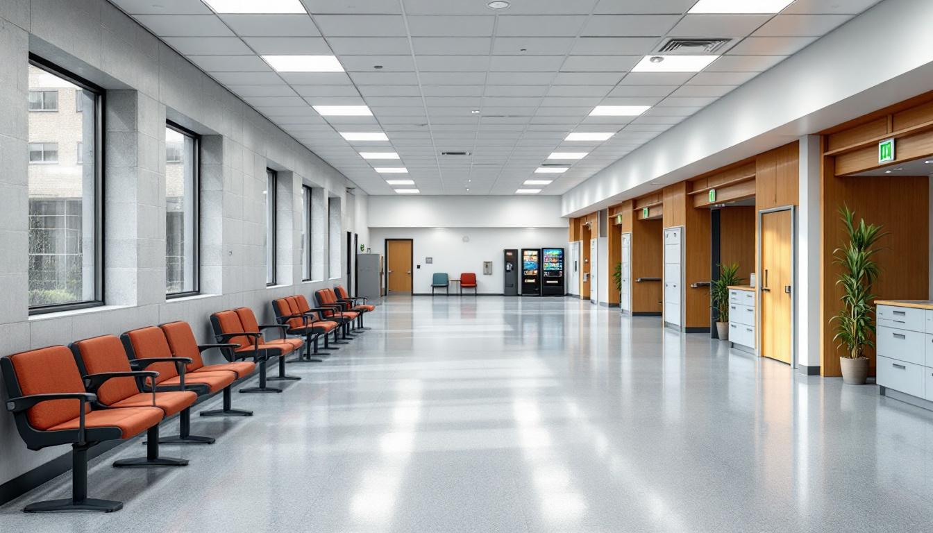 Visitation area at Rhea County Jail