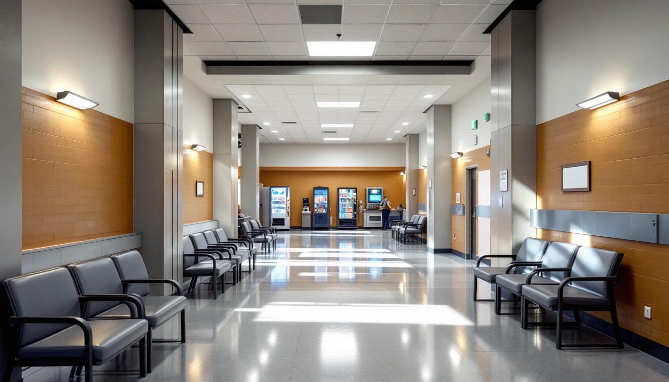 Visitation area at Jefferson County Sheriff's Office