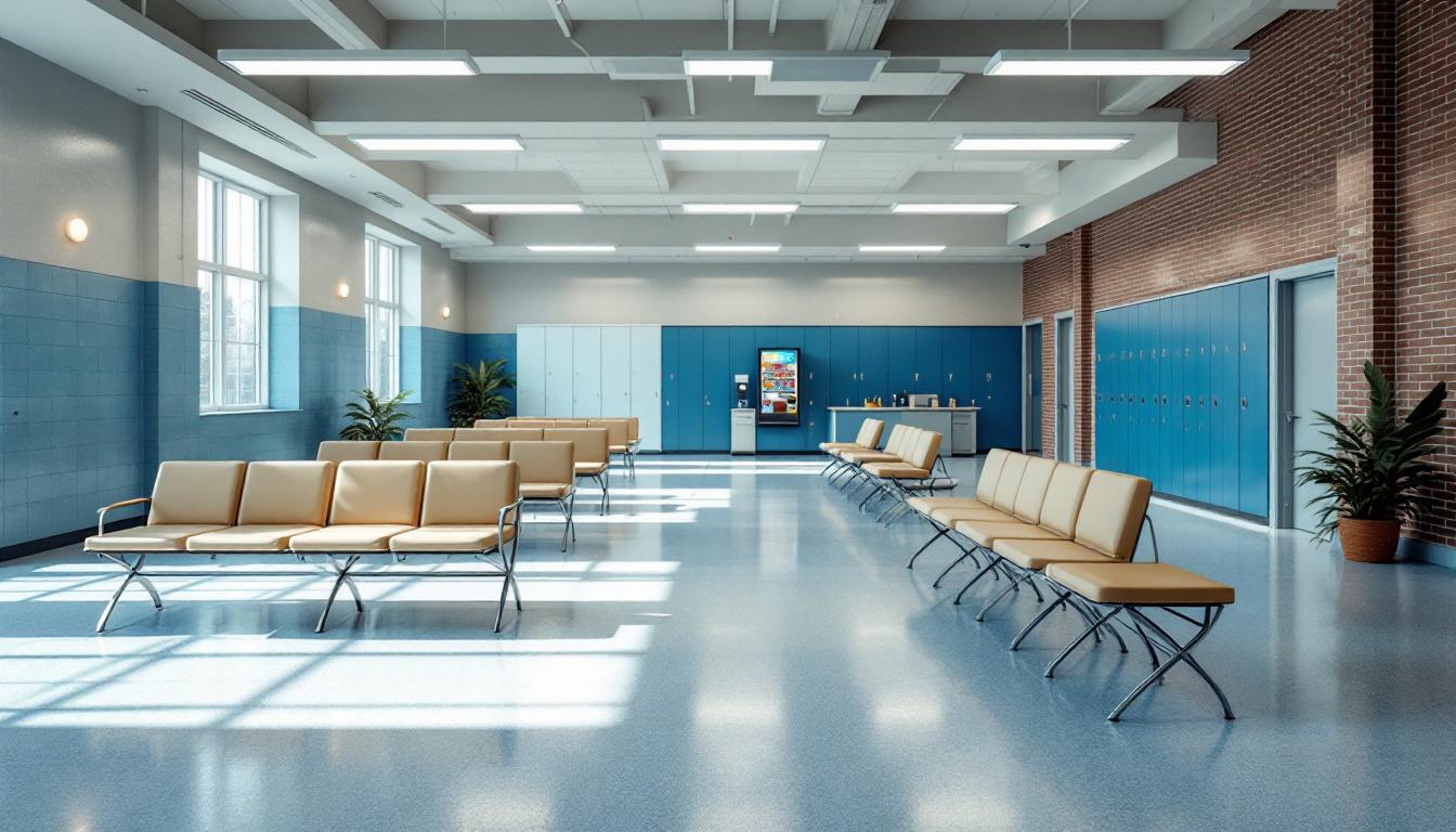 Visitation area at Roederer Correctional Complex