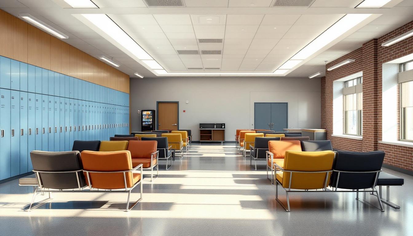 Visitation area at Boyd County Detention Center