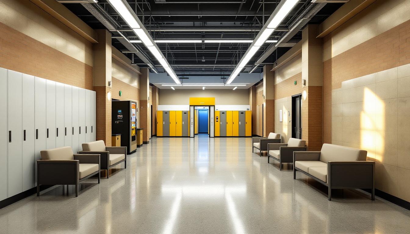 Visitation facilities and waiting area at Todd County Detention Center