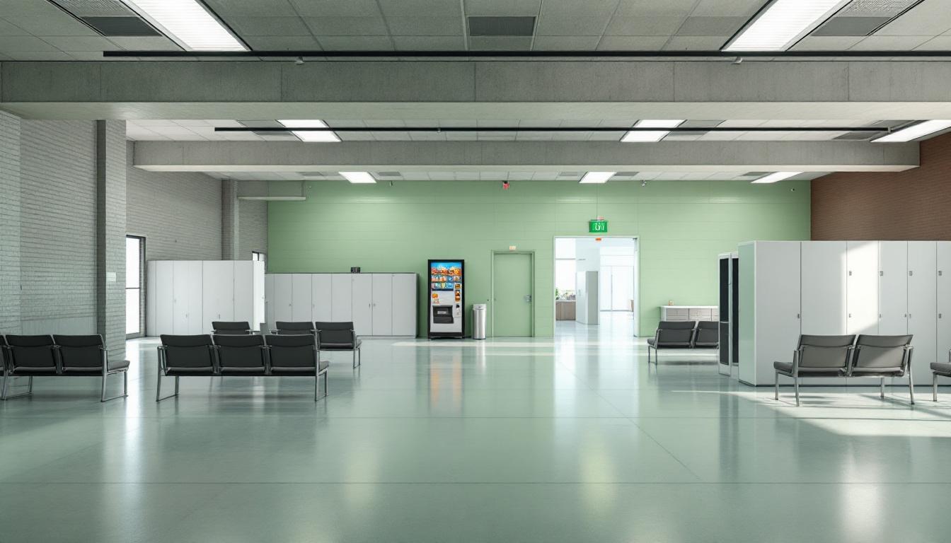 Visitation area at Western Kentucky Correctional Complex