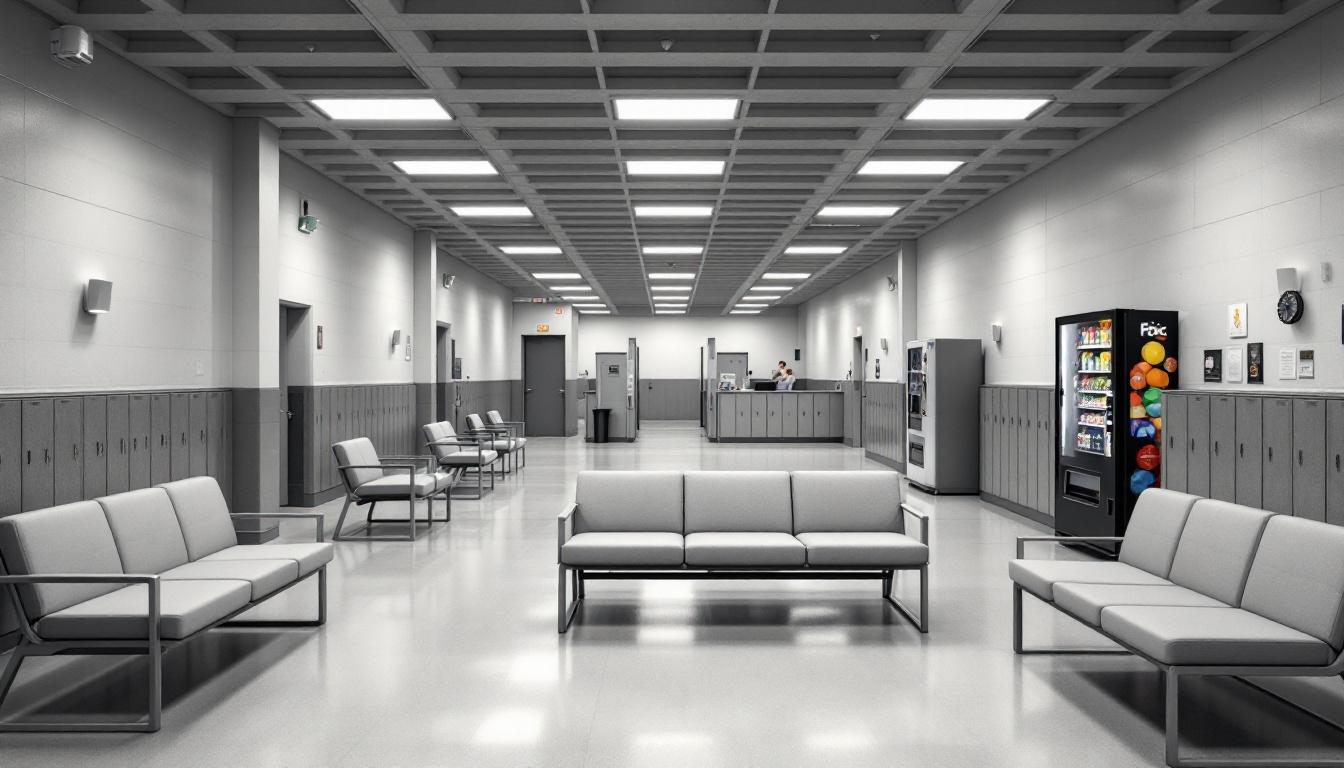 Visitation area at Whitley County Detention Center