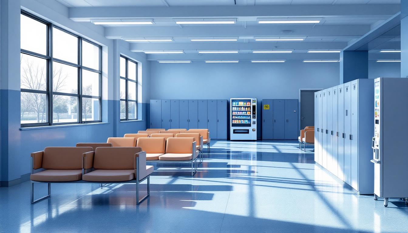 Visitation area at Hart County Jail