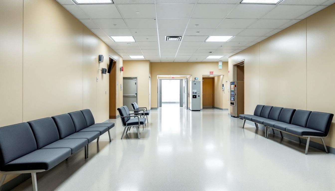 Visitation area at Shelby County Clerk