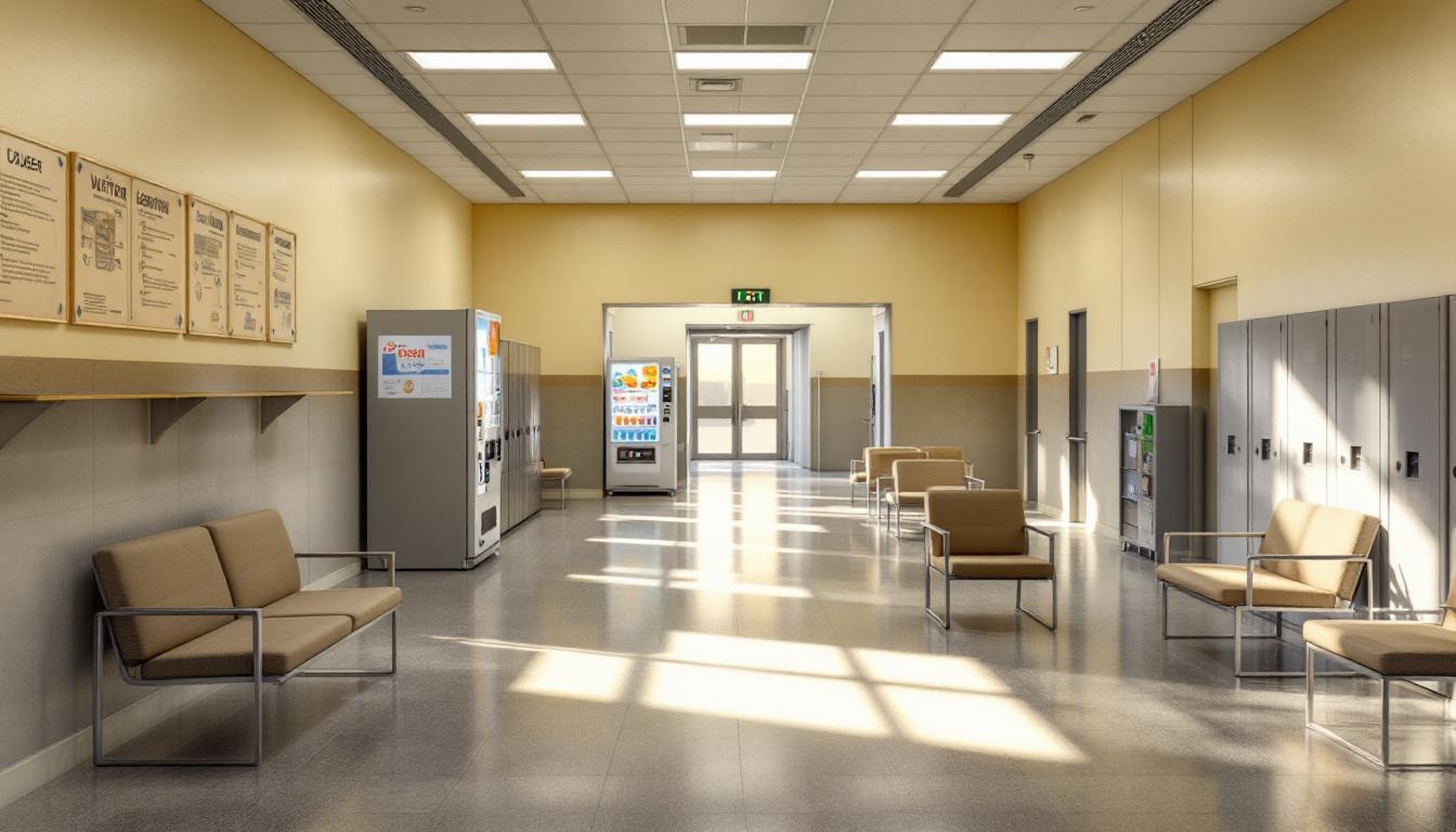 Visitation area at Ionia Correctional Facility