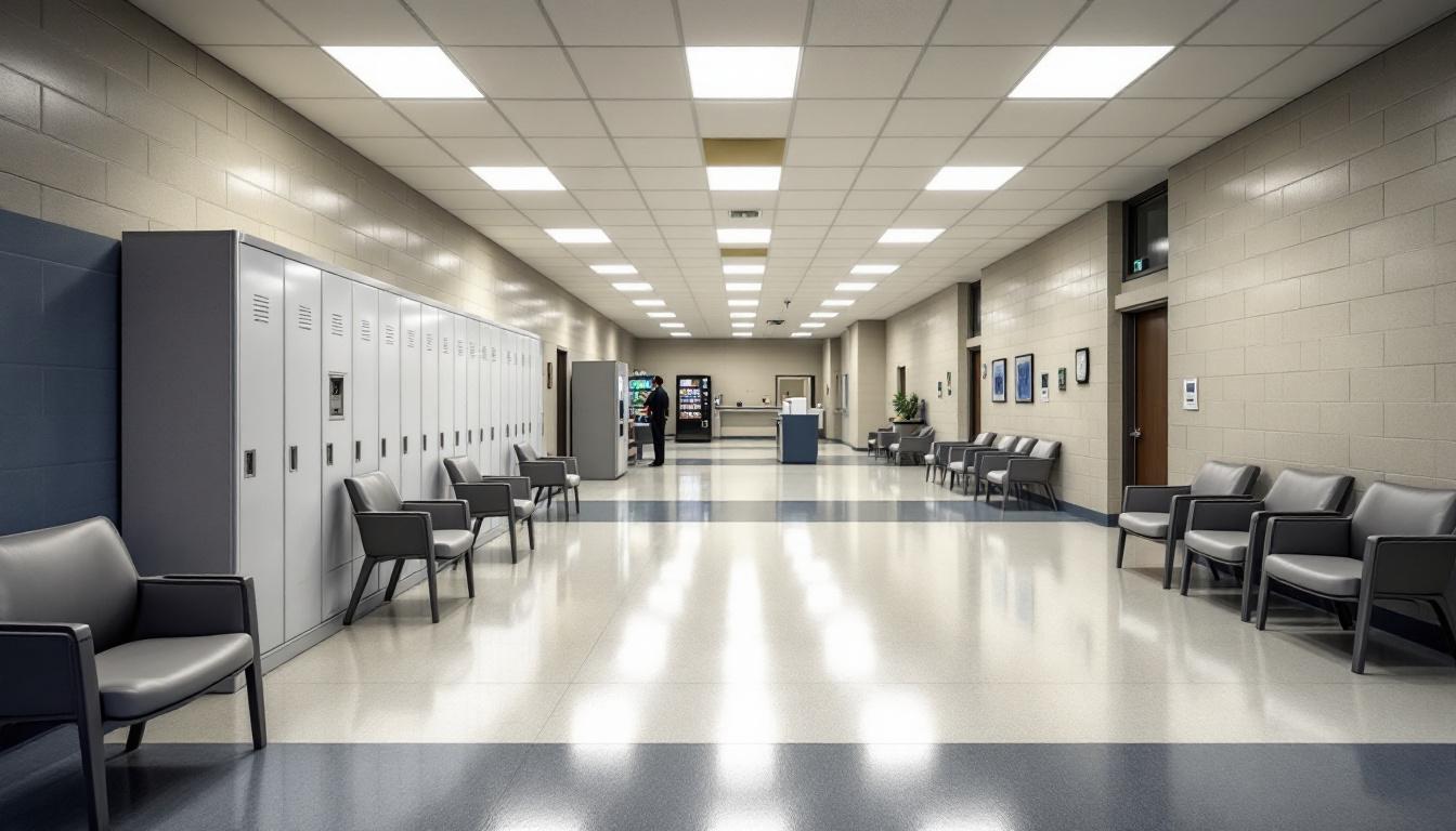 Visitation area at Alpena County Sheriff
