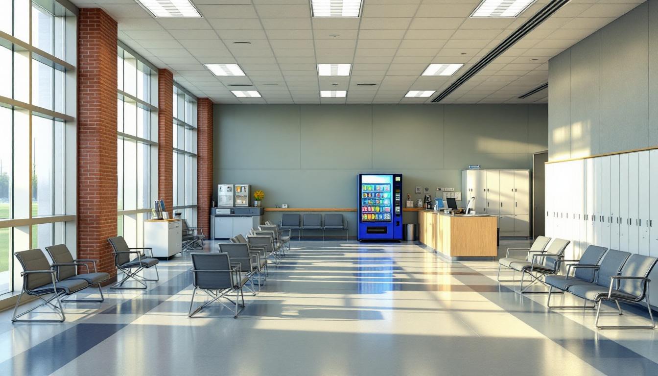 Visitation area at Roscommon County Jail