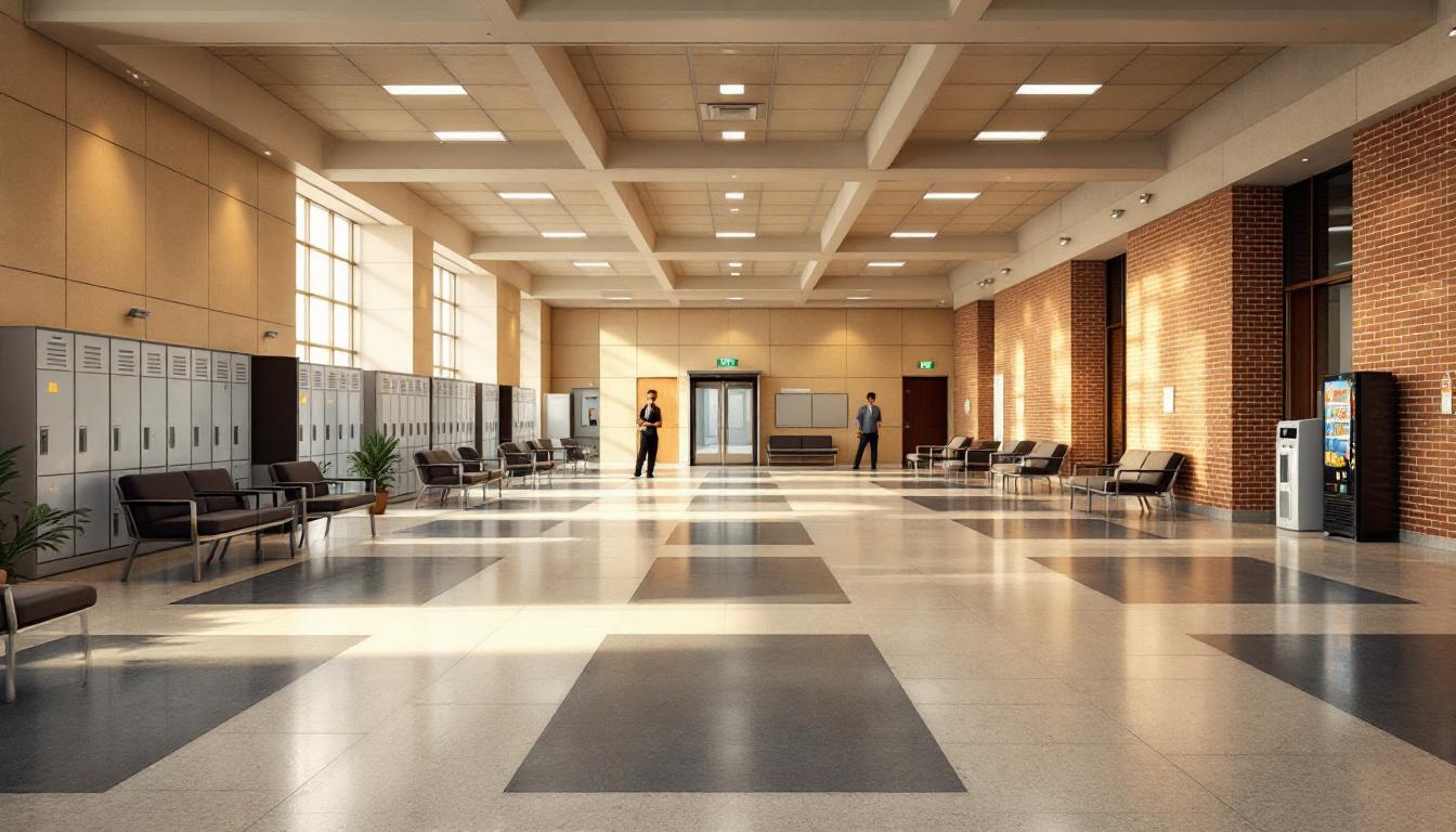 Visitation facilities and waiting area at Branchville Correctional Facility