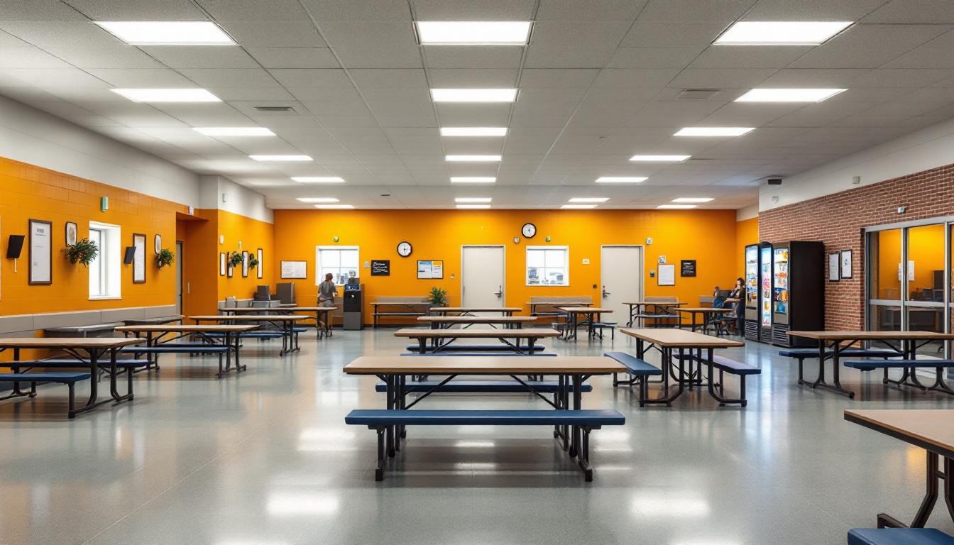 Visitation facilities and waiting area at Indiana Women's Prison