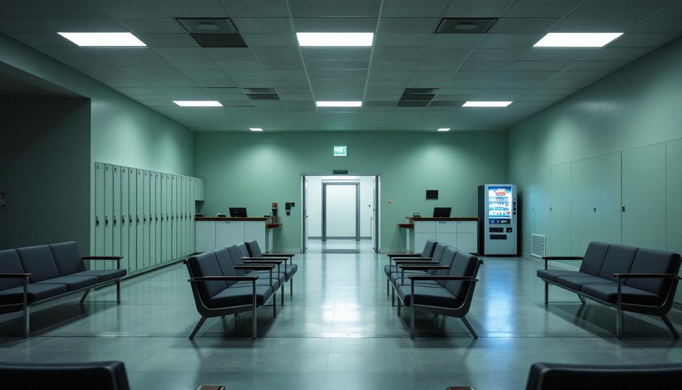 Visitation area at Warrick County Jail