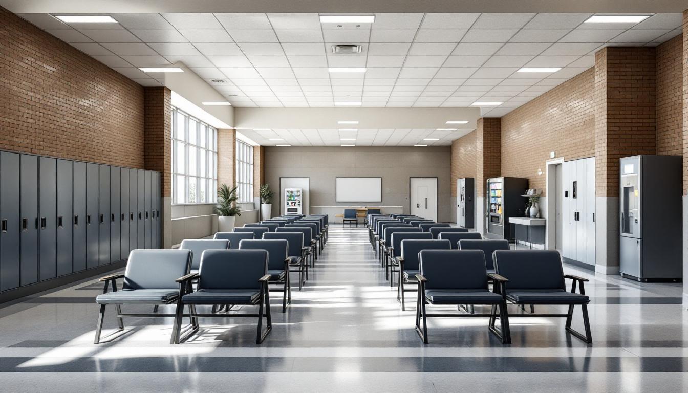 Visitation facilities and waiting area at Huntington County Jail