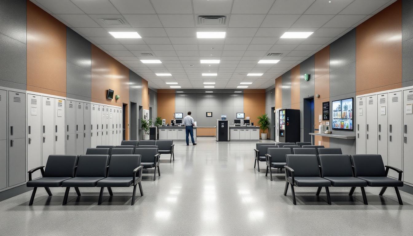 Visitation area at Boonville Correctional Center