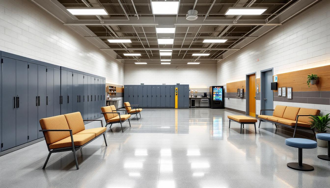 Visitation facilities and waiting area at Moberly Correctional Center