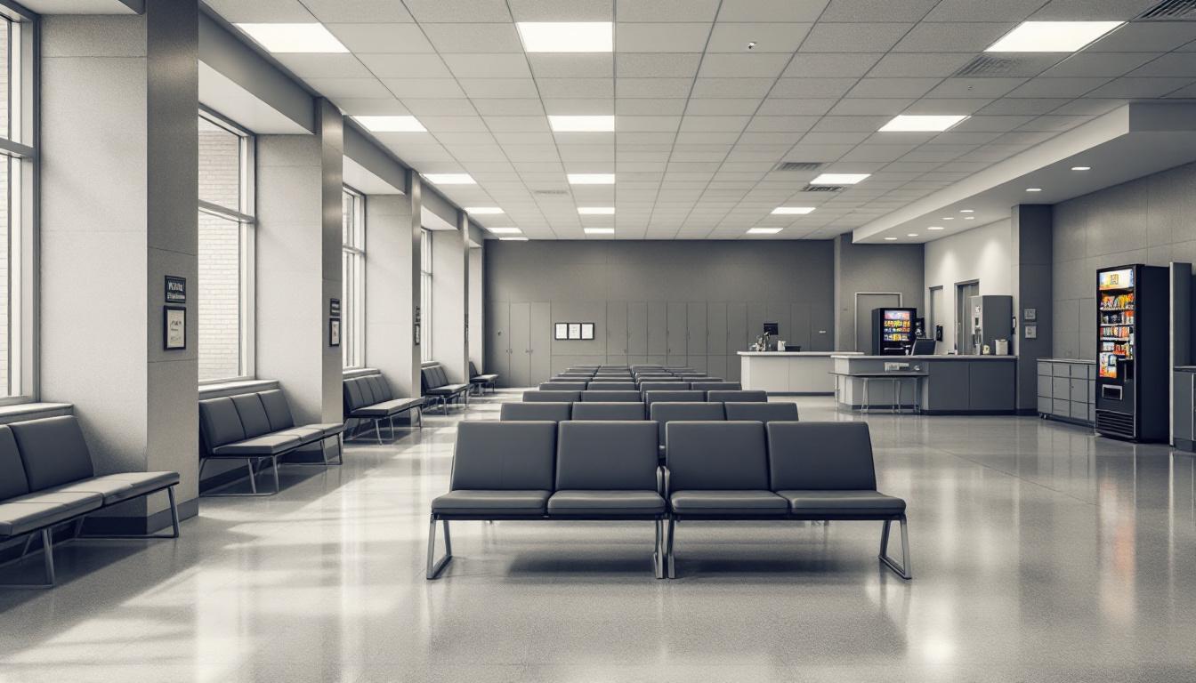 Visitation area at Missouri Board Of Probation & Parole