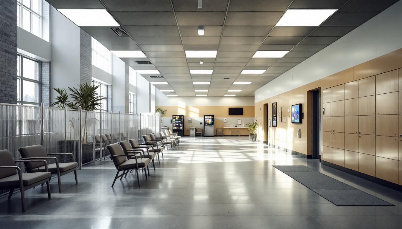 Visitation area at Phelps County Sheriff's Department